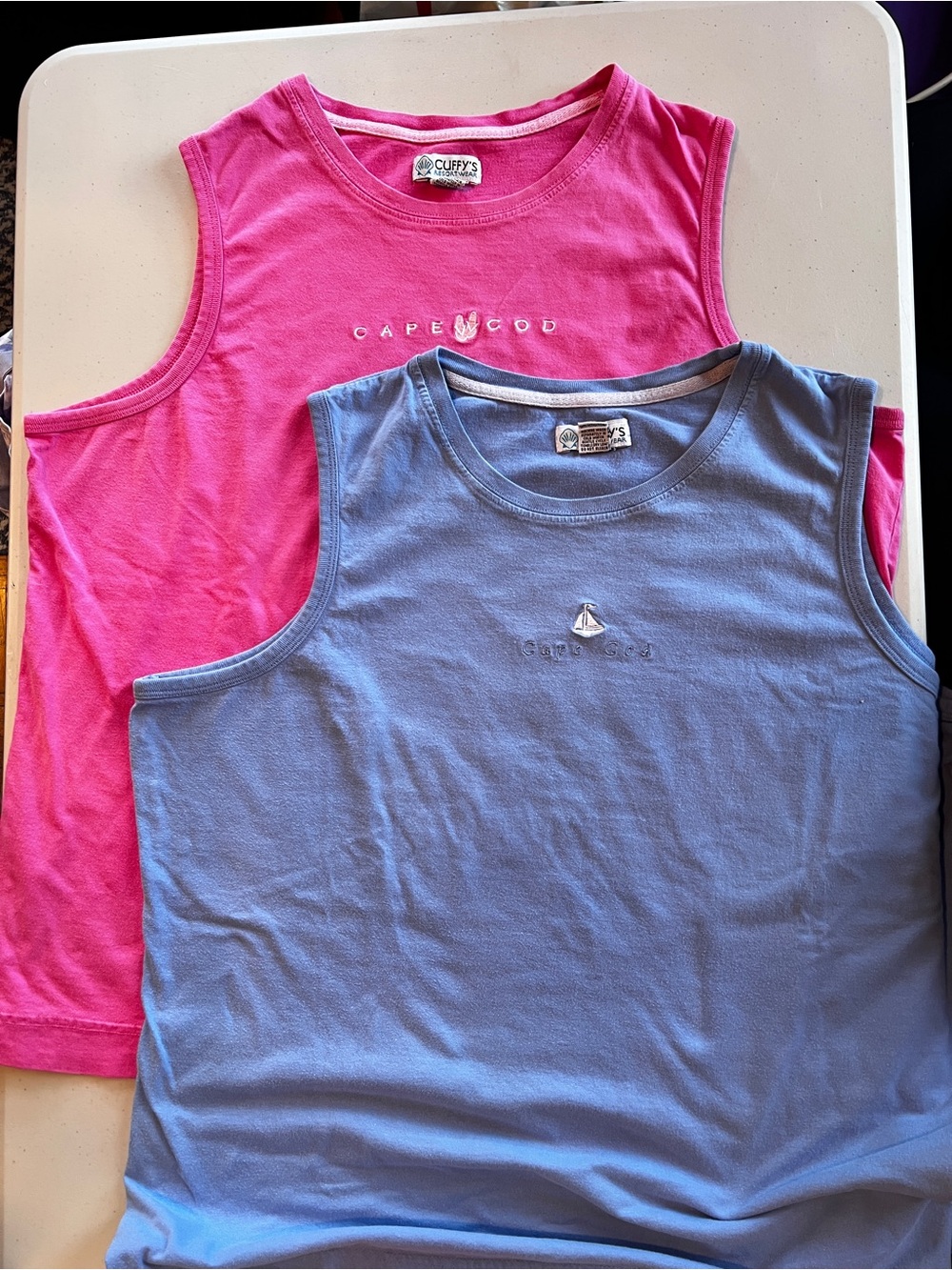 Pair of T’s! XXL Cuffy’s Cape Cod Sleeveless